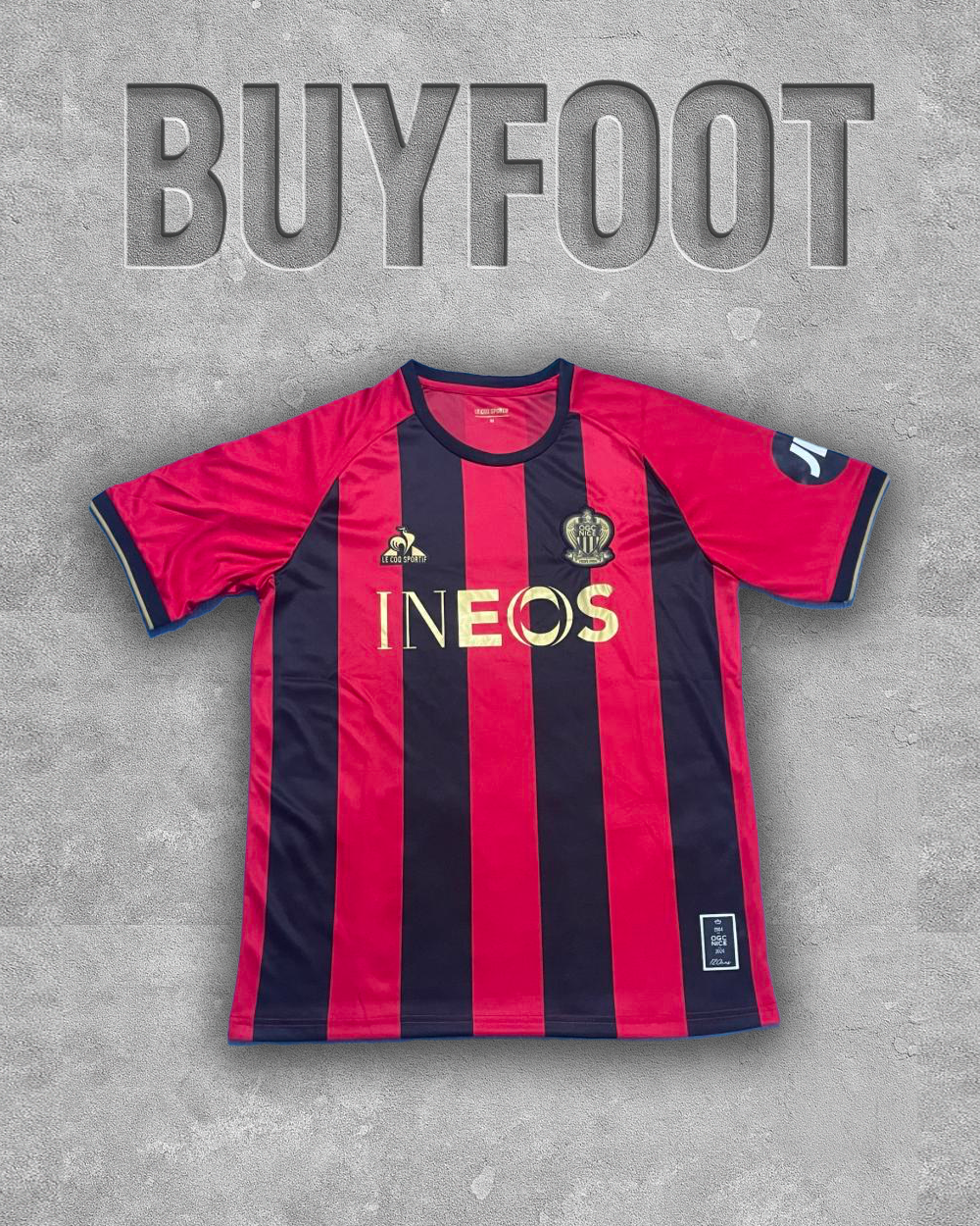 Maillot Domicile OGC Nice 2024/2025 – Officiel