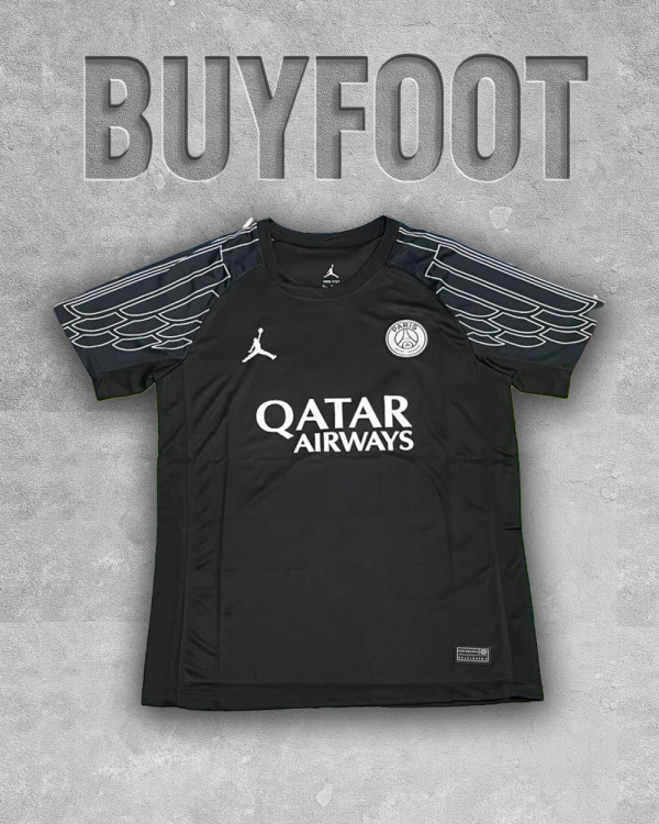 Nouveau Maillot Concept  PSG 2025/26 – Édition Jordan Noire