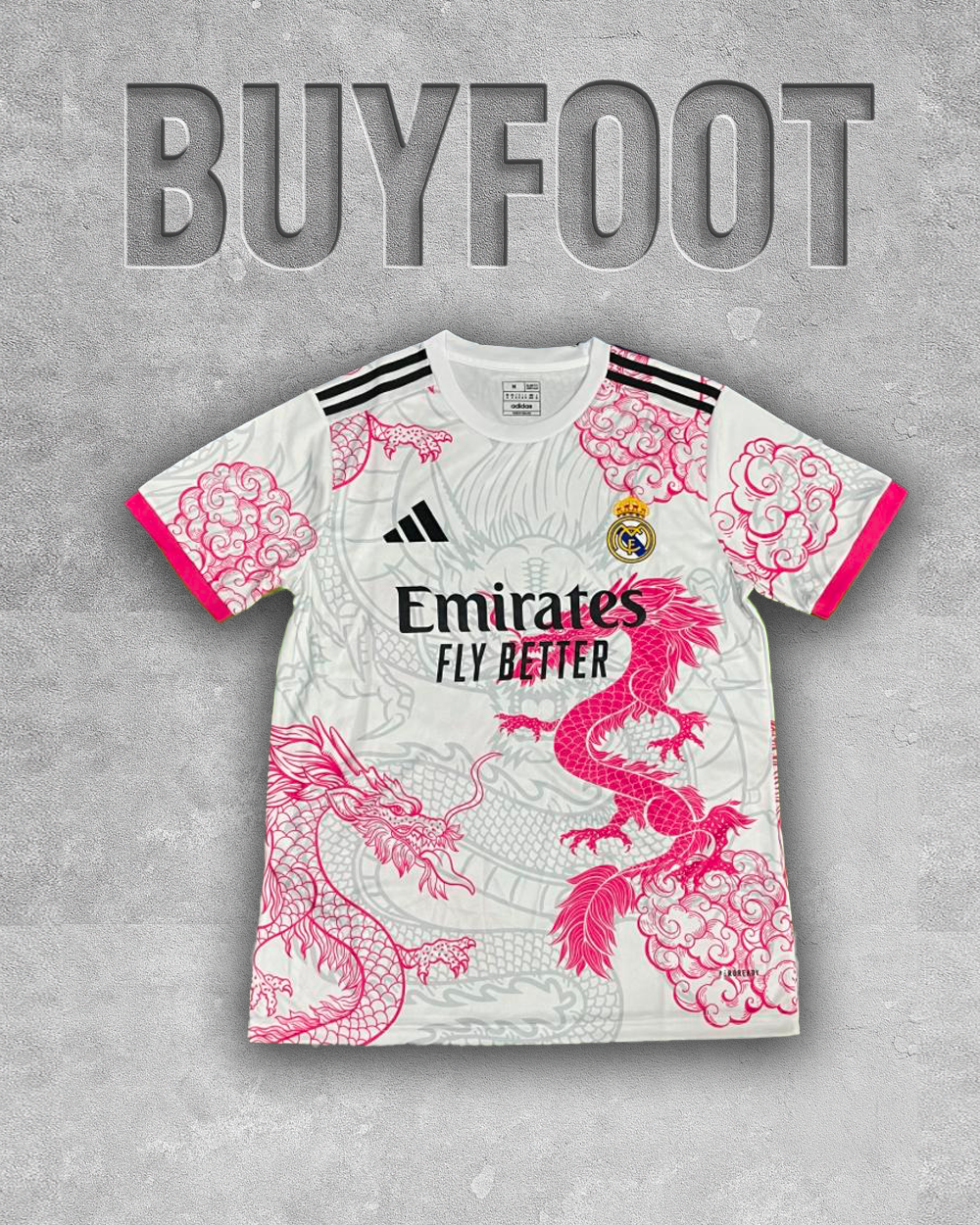 Maillot Real Madrid 2025/26 – Édition Nuages Impériaux