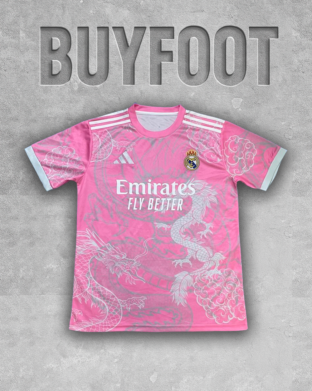 Maillot Real Madrid 2025/26 – Édition Dragon Rose