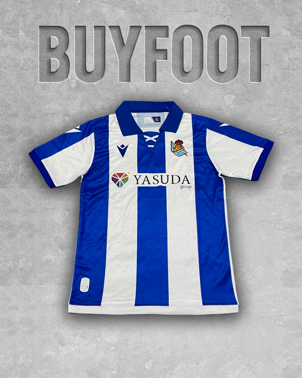 Maillot Domicile Real Sociedad 2025/2026 – Officiel