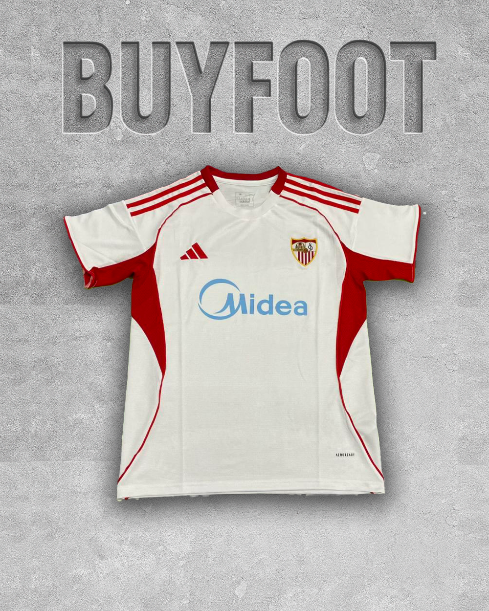 Maillot Domicile Sevilla FC 2025/2026 – Officiel
