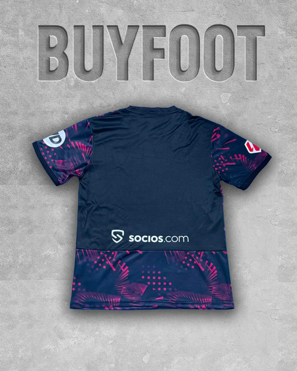 Maillot Third Séville FC 2025/2026 – Bleu Nuit & Rose Officiel – Image 2