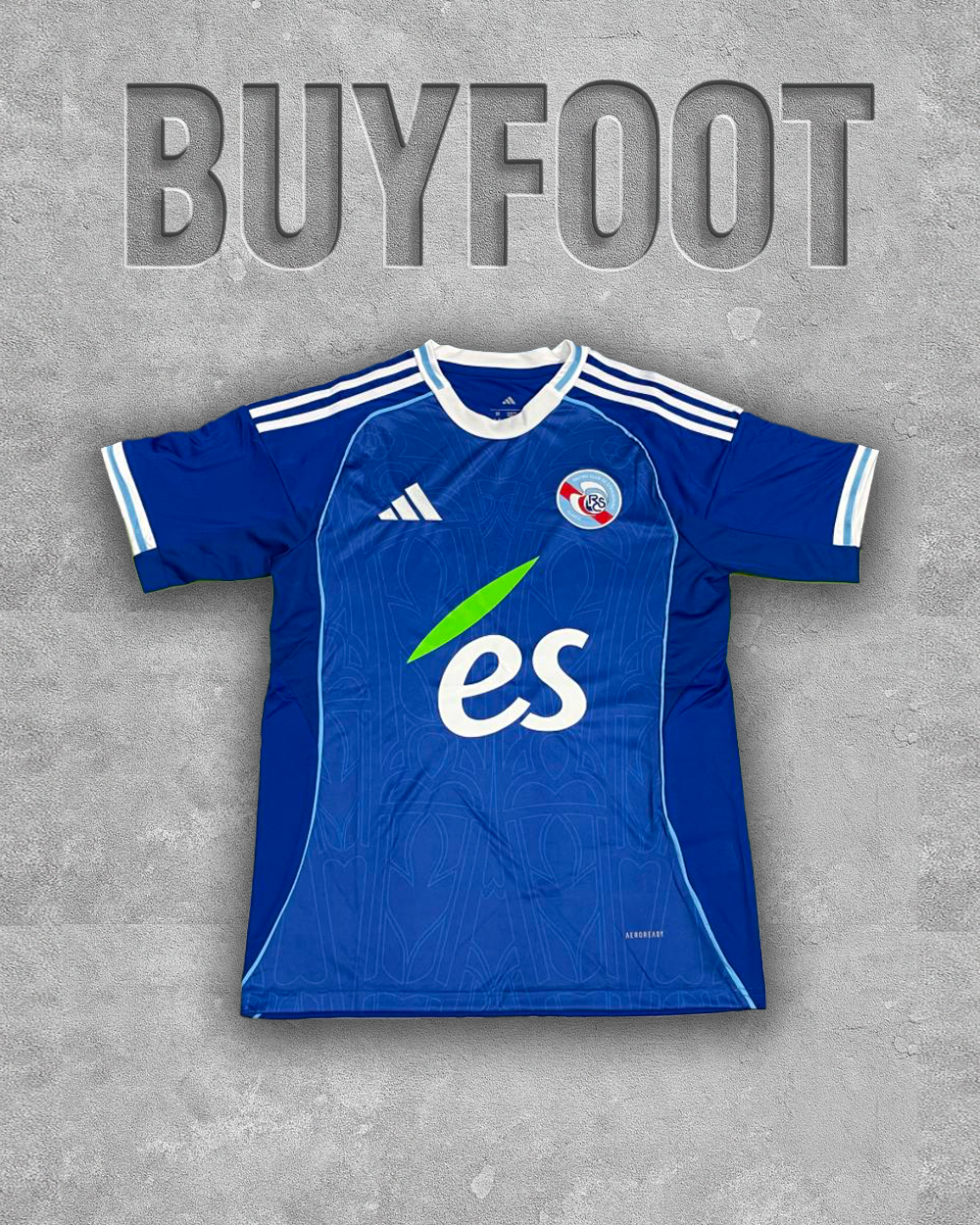 Maillot Domicile RC Strasbourg 2024/2025 – Édition Officielle