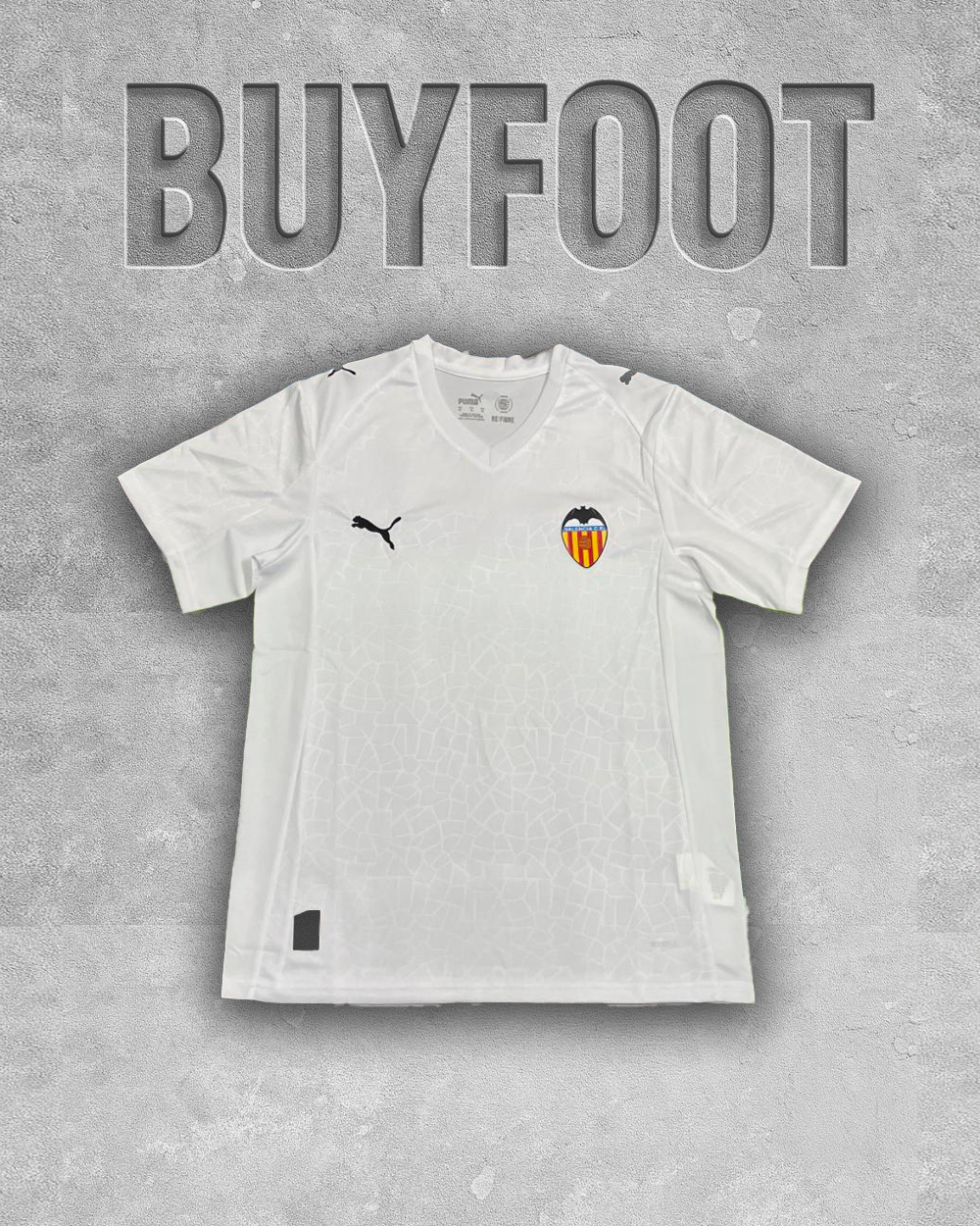 Maillot Domicile Valencia CF 2025/2026 – Officiel