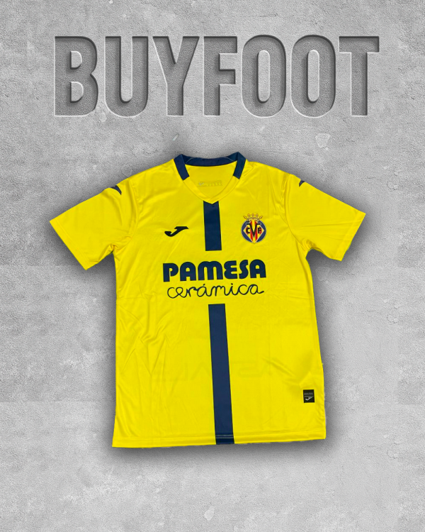Maillot Domicile Villarreal CF 2025/2026 – Officiel