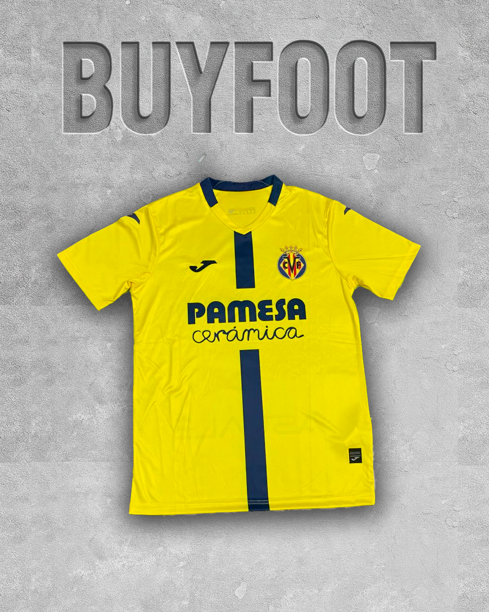 Maillot Domicile Villarreal CF 2025/2026 – Officiel