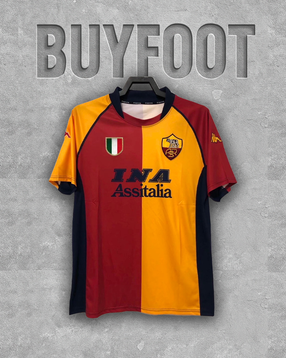 AS Roma Maillot Rétro