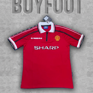 Manchester United Maillot Rétro 1996