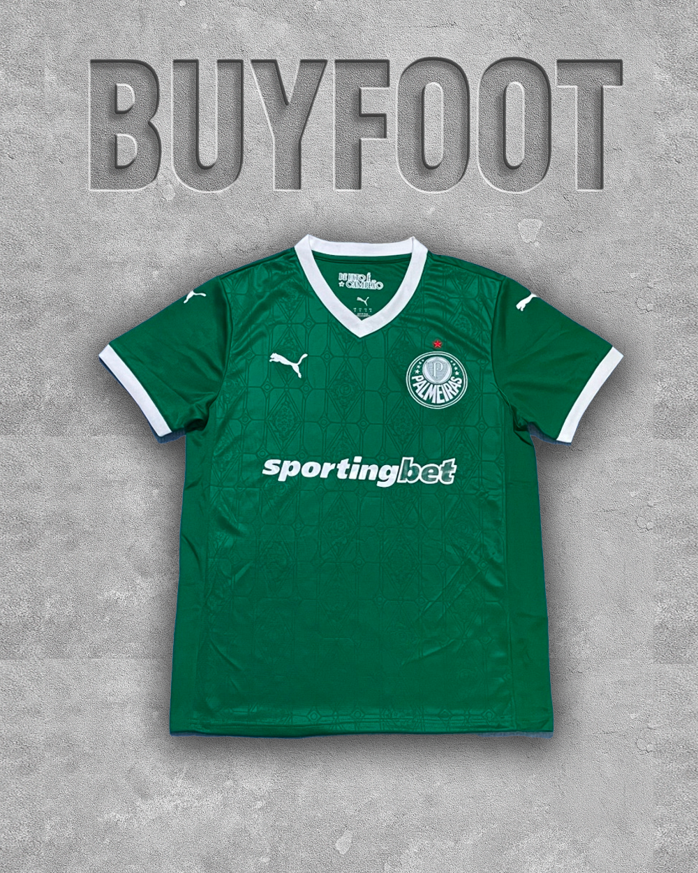 Palmeiras Maillot Domicile 2025/2026