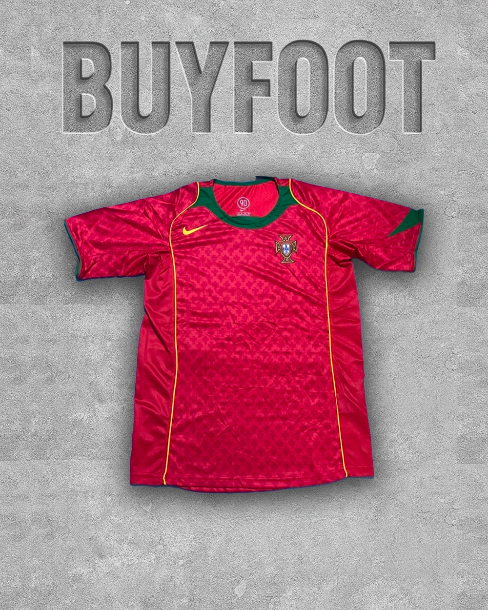 Maillot Portugal rétro 2004/2006