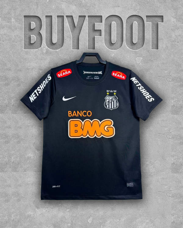 Santos Maillot Rétro Noir 11/12